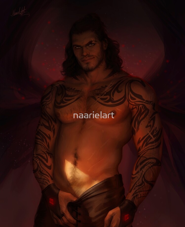 ACOTAR: Lucien Vanserra iPad Case & Skin for Sale by naarielart