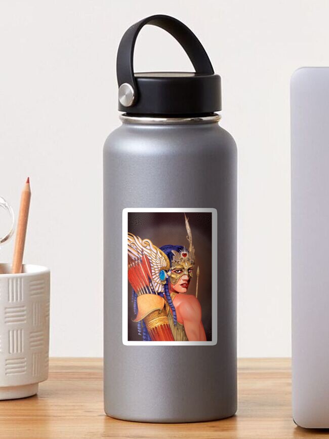Thumbnail 1 of 3, Sticker, Eros by Chris Achilleos designed and sold by House of Achilleos.