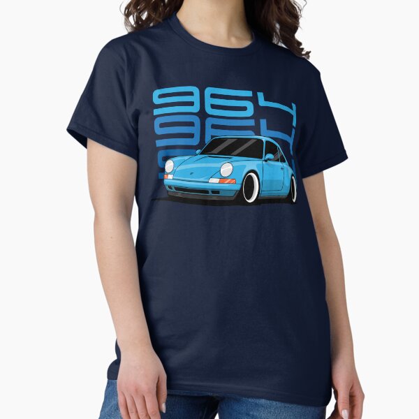 Item preview, Porsche 964 Illustration Blue designed and sold by blackdogshop.