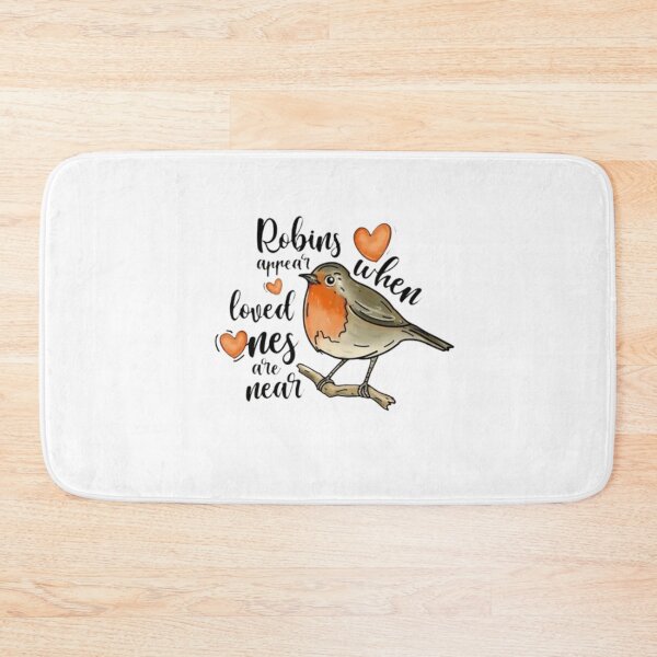 Item preview, Robins Appear When Loved Ones Are Near&Cushion Covers designed and sold by Sophistical.