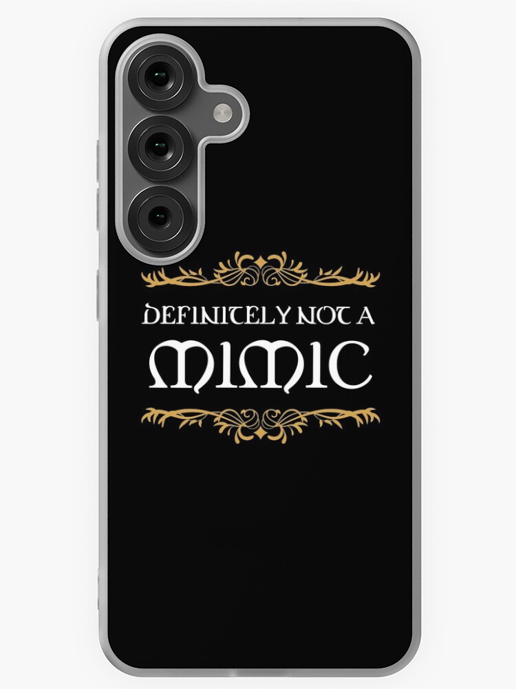 Thumbnail 1 of 4, Samsung Galaxy Phone Case, Definitely not a Mimic Tabletop RPG Addict designed and sold by pixeptional.
