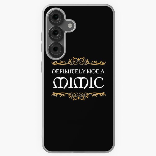 Aperçu de l'œuvre Je ne suis définitivement pas accro aux jeux de rôle sur table Mimic créée et vendue par pixeptional.