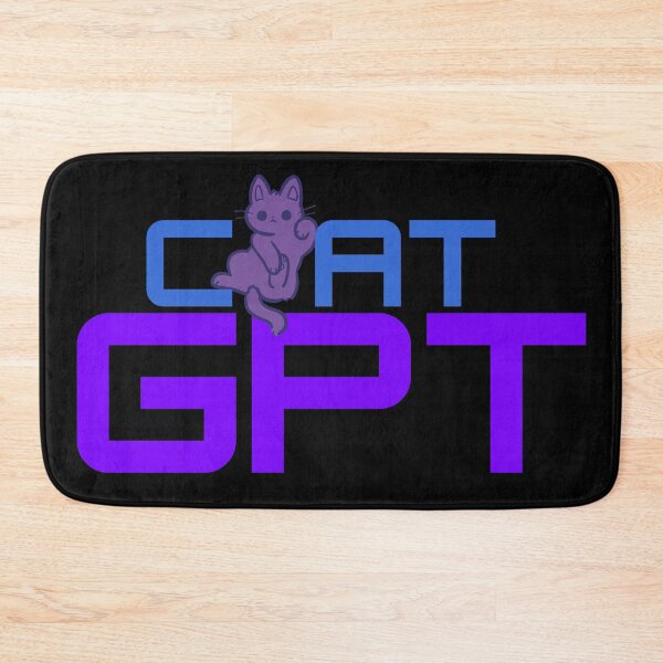 Item preview, Cute Purple Cat GPT - Cute Artificial Intelligence Cat GPT designed and sold by FunnyCatsFam.