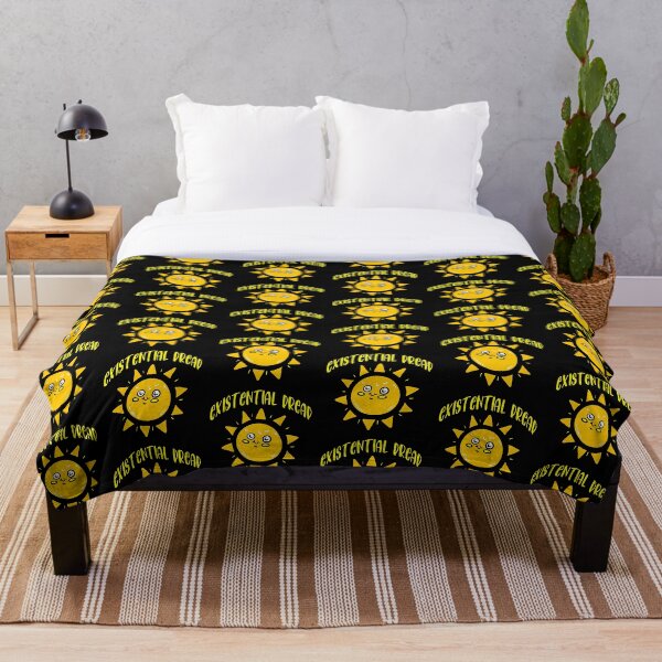 Item preview, Existential Dread Sunshine Illustration designed and sold by WhatWhatDesigns.