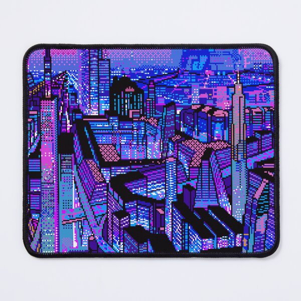 Item preview, Cyber Neon City 8-bit designed and sold by fergyfilms.