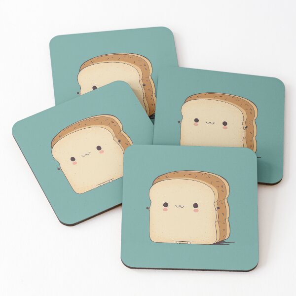 Item preview, Kawaii Toast designed and sold by rudekitten.