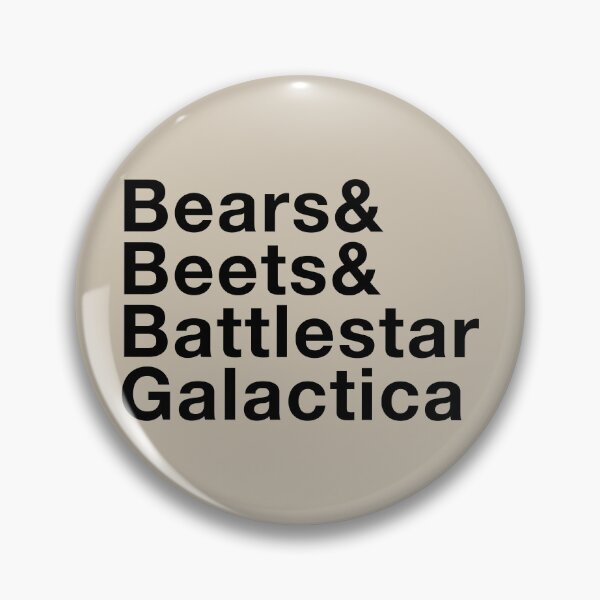 Item preview, Bears Beets Battlestar Galactica Black Edition designed and sold by thebcarts.