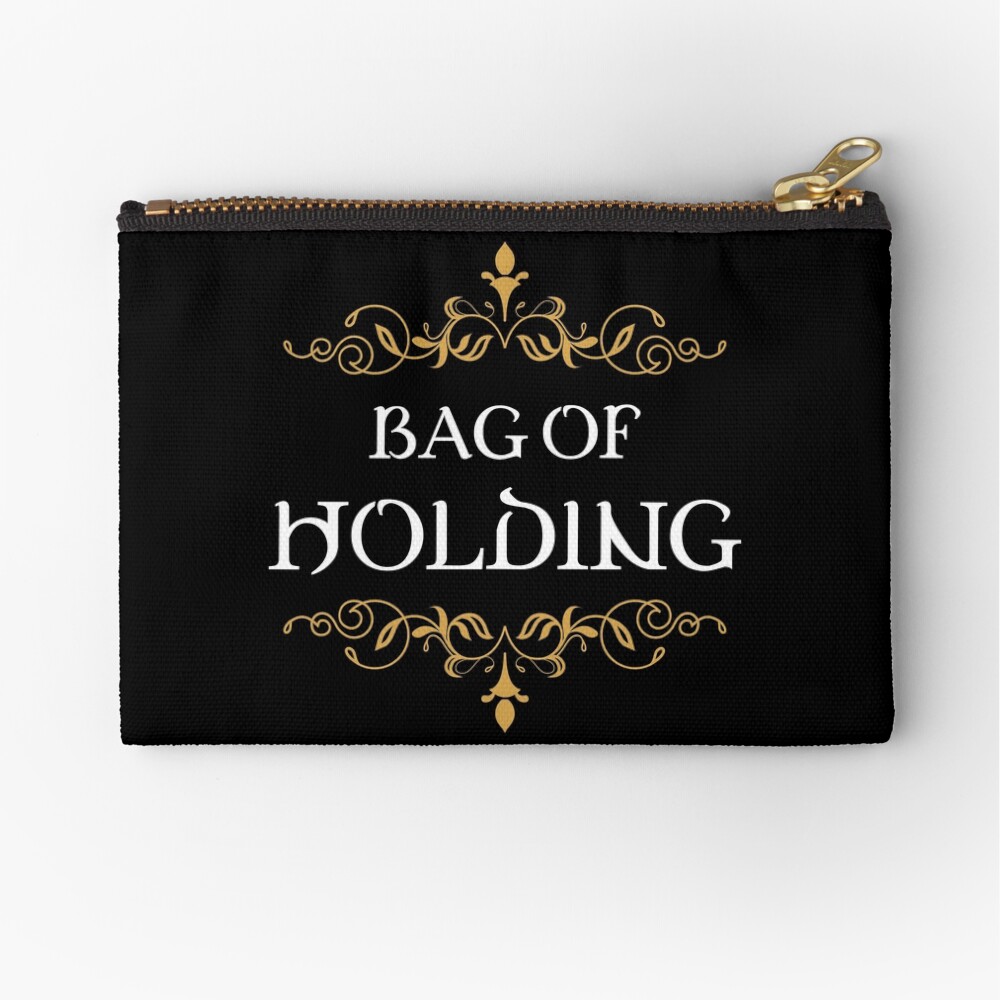 Bag of Holding Tabletop RPG Addict Zipper Pouch