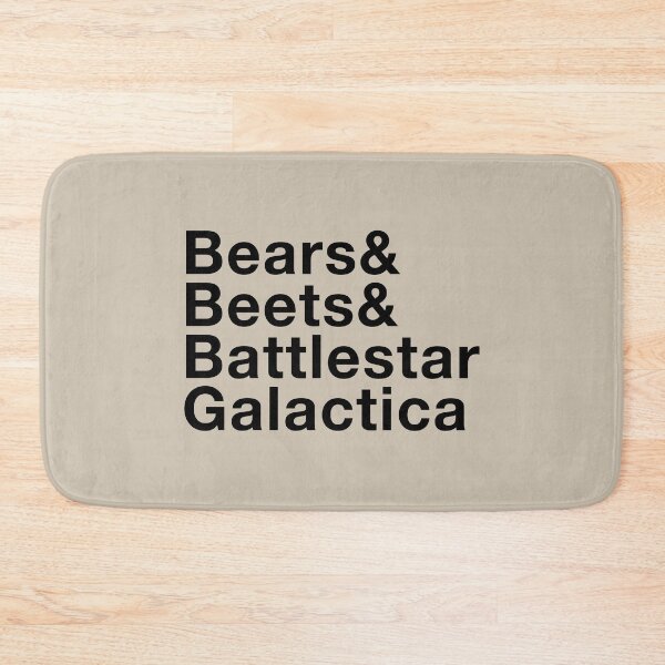 Item preview, Bears Beets Battlestar Galactica Black Edition designed and sold by thebcarts.