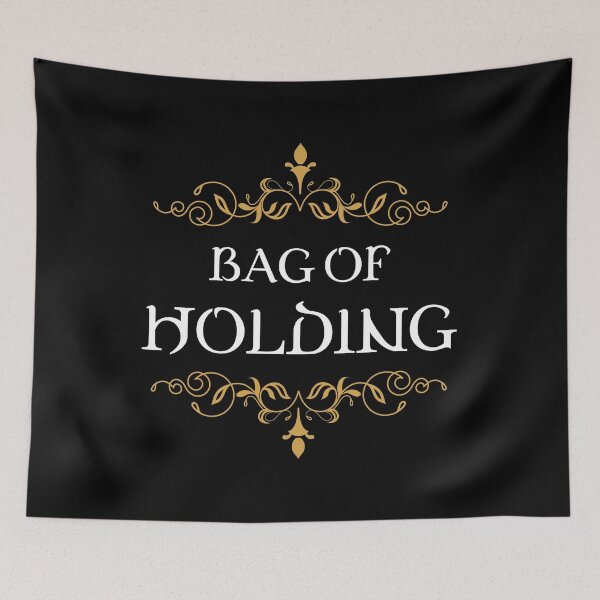 Item preview, Bag of Holding Tabletop RPG Addict designed and sold by pixeptional.