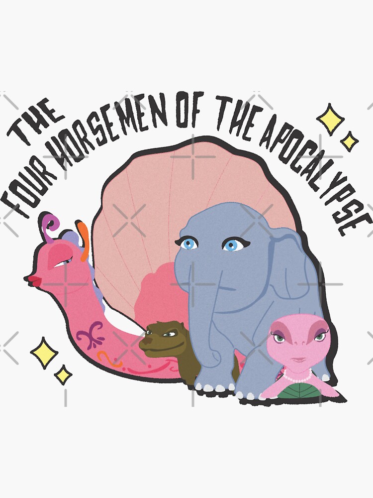 The Four Horsemen of the Apocalypse | Sticker