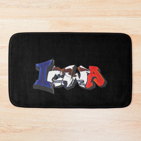 Item preview, Iowa Flag DMV License Plate Graffiti designed and sold by Dude  Stuff.