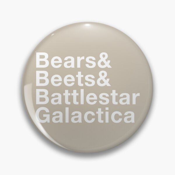 Item preview, Bears Beets Battlestar Galactica White Edition designed and sold by thebcarts.