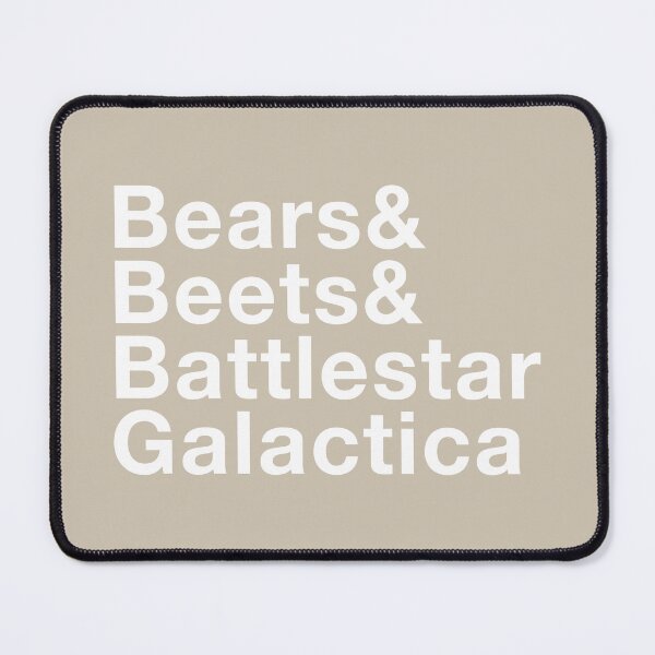 Item preview, Bears Beets Battlestar Galactica White Edition designed and sold by thebcarts.