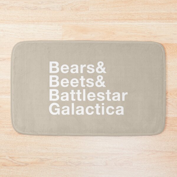 Item preview, Bears Beets Battlestar Galactica White Edition designed and sold by thebcarts.