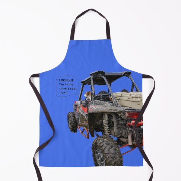 Item preview, Dog in drivers seat of a sxs designed and sold by Katherine Rose.
