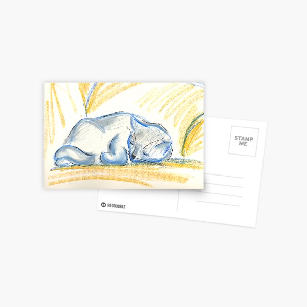 chile in blue Postcard