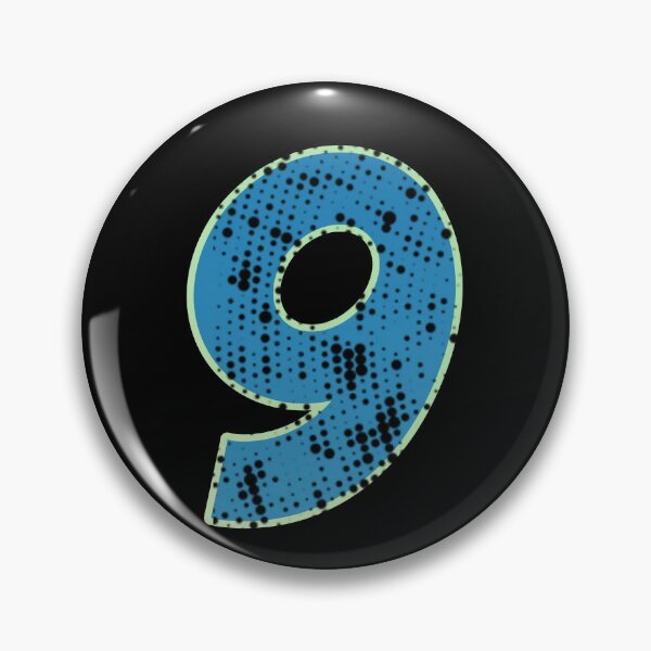 Item preview, Blue Number Shine-nine designed and sold by TVstuff.