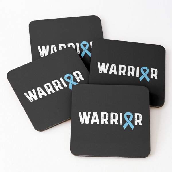 Item preview, Prostate Cancer Awareness Blue Ribbon Warrior  designed and sold by CancerMerch.