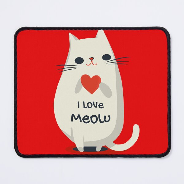 Item preview, I love Meow designed and sold by Wr4pshop.