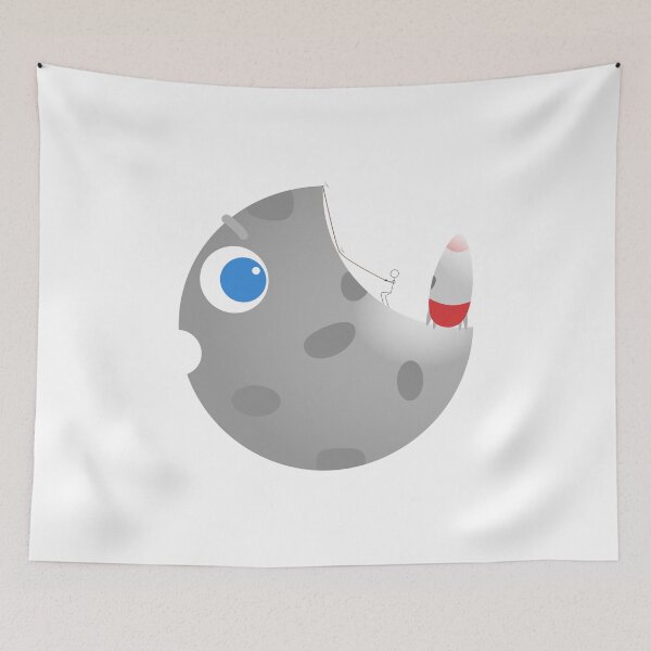 Item preview, Man on the moon designed and sold by samuelobrown.