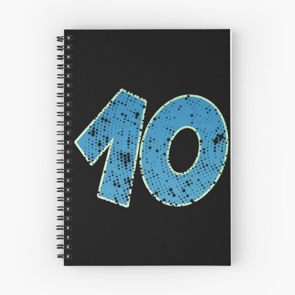 Item preview, Blue Number Shine-ten designed and sold by TVstuff.