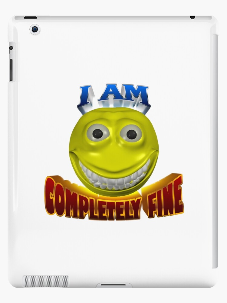 Cursed emoji | iPad Case & Skin