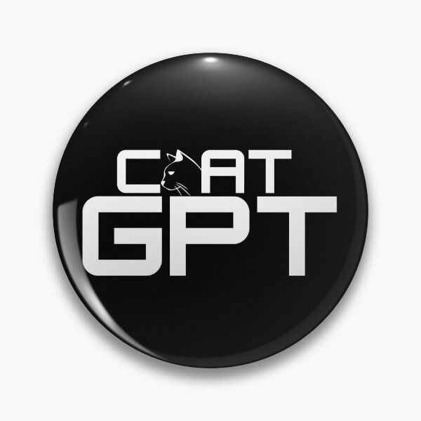 Artikelvorschau, Silhouette Cat GPT - Künstliche Intelligenz Cat GPT entworfen und verkauft von FunnyCatsFam.