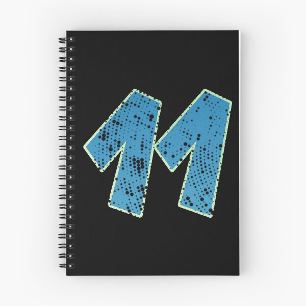 Item preview, Blue Number Shine-eleven designed and sold by TVstuff.