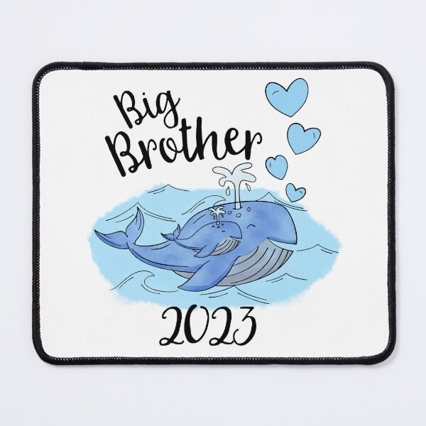 Item preview, Big Brother 2023 - Cute Whales Gift Idea designed and sold by AvilionDesigns.
