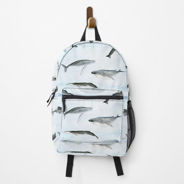 Item preview, Watercolor Whale Pattern designed and sold by Daily Miracles.