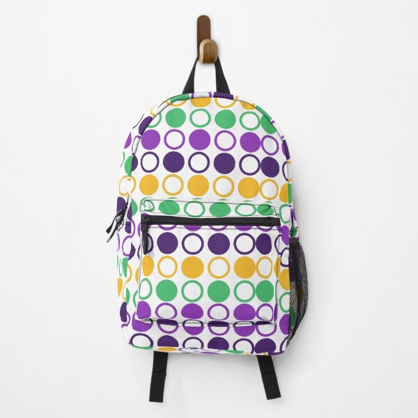 Item preview, Mod Mardi Gras Dots designed and sold by LMHDesigns.