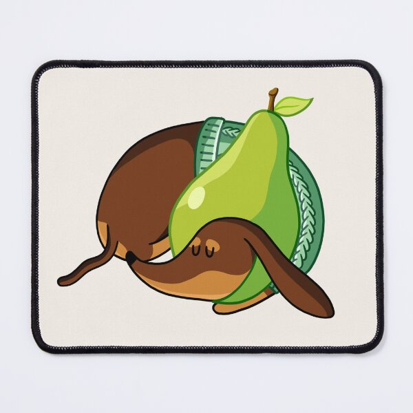 Item preview, Pear Sausage Dog designed and sold by SausageandCo.