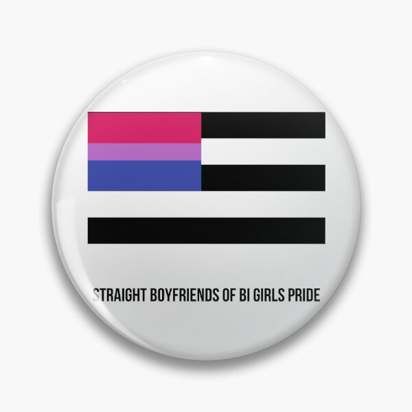 Item preview, straight boyfriends of bi girls pride flag designed and sold by abby w.