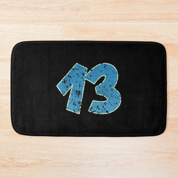 Item preview, Blue Number Shine-thirteen designed and sold by TVstuff.