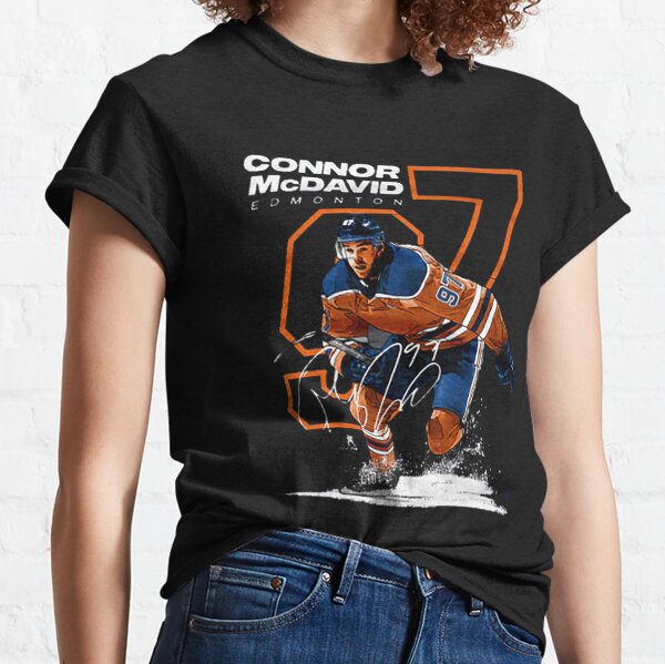 Edmonton Oilers Connor McDavid Name and Number T-Shirt (Medium), Sports  Apparel -  Canada