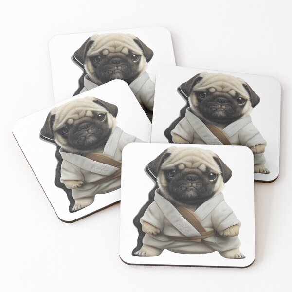 Item preview, pug dog knows karate  designed and sold by Pantoja9205.