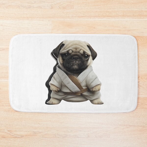 Item preview, pug dog knows karate  designed and sold by Pantoja9205.