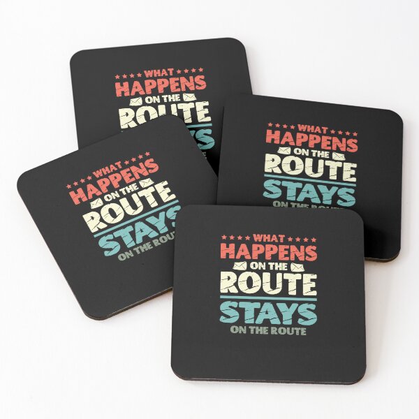 Item preview, What Happens On The Route Stays On The Route designed and sold by THaDesign.