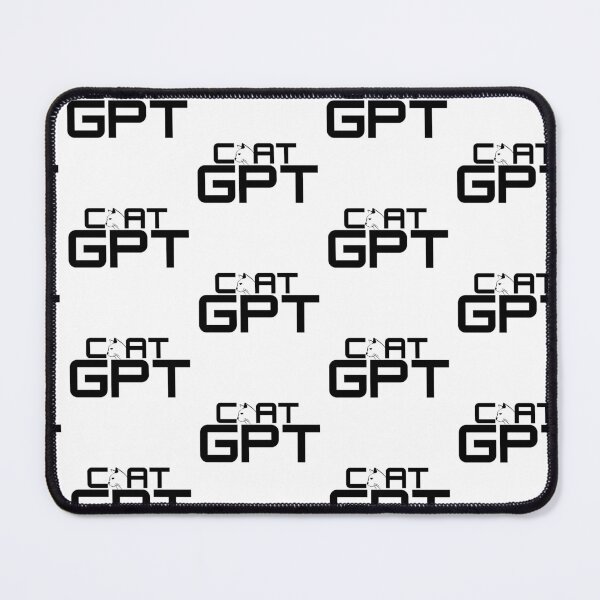 Artikelvorschau, Silhouette Cat GPT - Künstliche Intelligenz Cat GPT entworfen und verkauft von FunnyCatsFam.