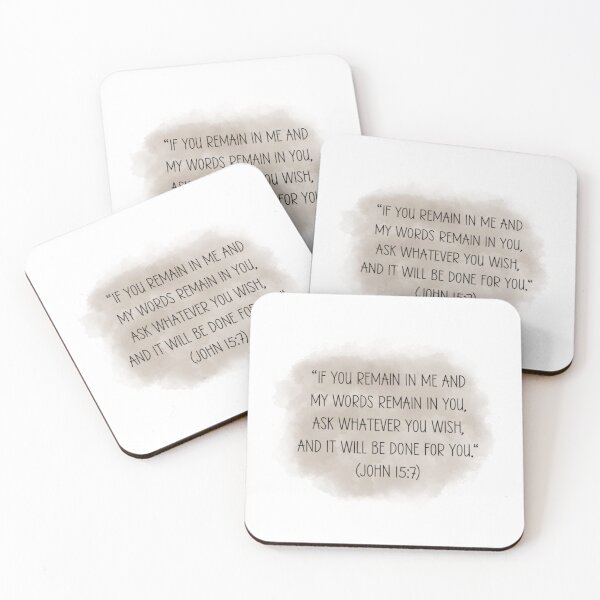 Item preview, Prayer Stickers, Christian Stickers, Bible Verses, Bible, Christianity, Jesus Christ, Words of God, John 15:7 designed and sold by SHiNStudio.