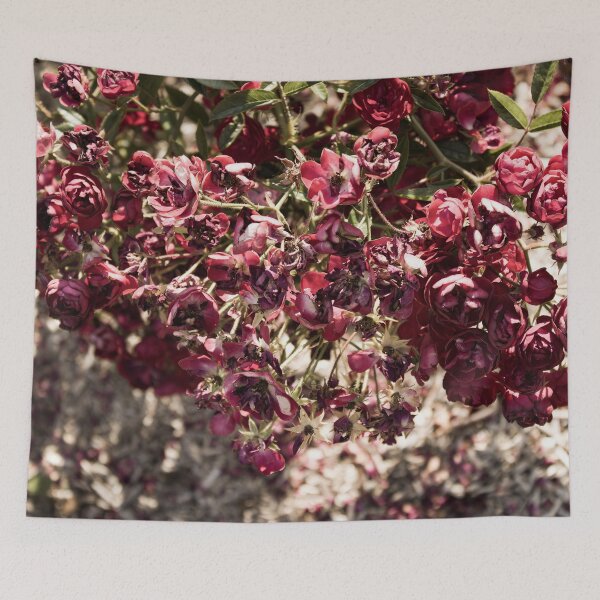 Item preview, Coloma Garden Red Roses Shrubs 1 Desaturated  designed and sold by nastiaart.
