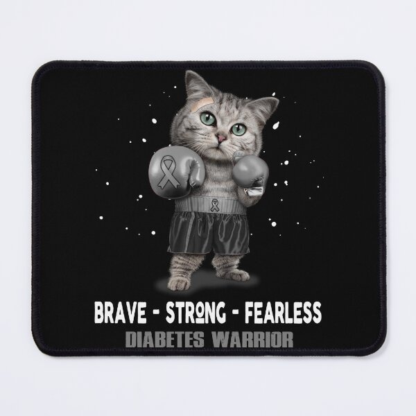 Item preview, Diabetes Warrior - BRAVE STRONG FEARLESS designed and sold by Berriosly.