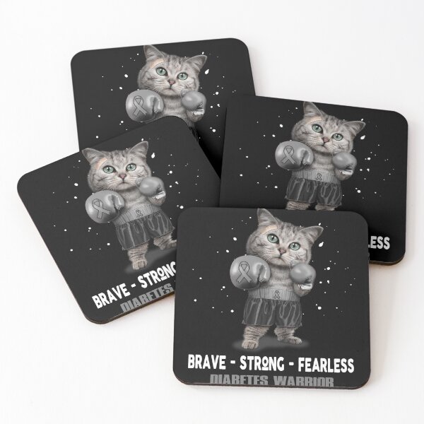 Item preview, Diabetes Warrior - BRAVE STRONG FEARLESS designed and sold by Berriosly.