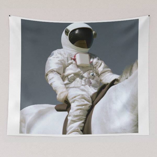 Item preview, photograph of an astronaut riding a horse designed and sold by peterdawood.
