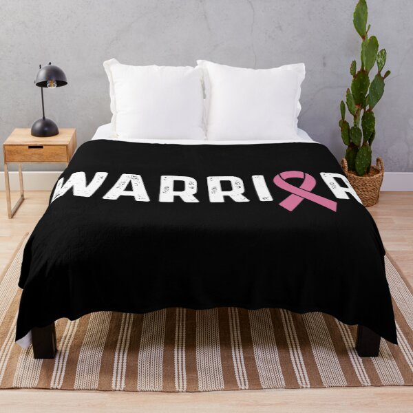 Item preview, Breast Cancer Awareness Pink Ribbon Warrior designed and sold by CancerMerch.