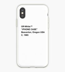 OFF WHITE iPhone Case iPhone Case