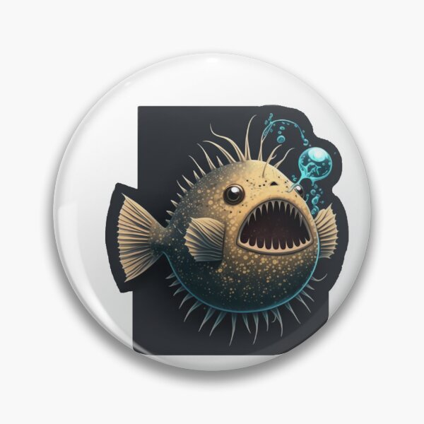 Item preview, A cute Angler Fish designed and sold by RandomReviews.
