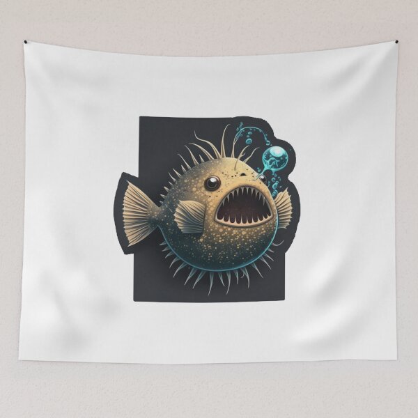 Item preview, A cute Angler Fish designed and sold by RandomReviews.