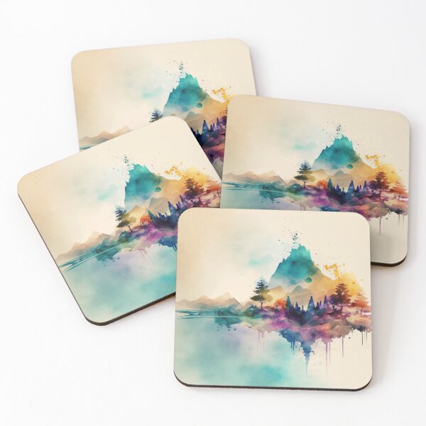 Item preview, Relaxing Watercolor #57 designed and sold by Avocado Design Studio.